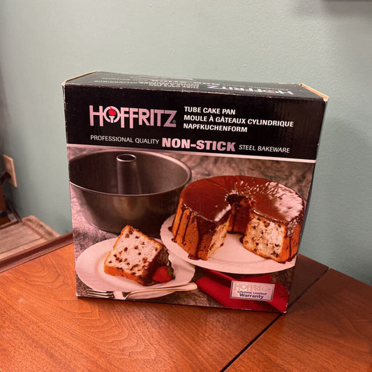 Hoffritz Non-Stick Steel Tube Cake Pan - NEW