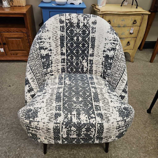 Arhaus Barrel Back Upholstered Chair