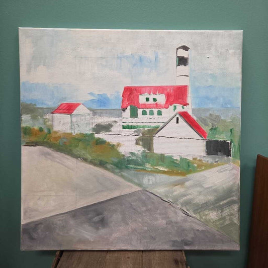 "Portland Head Light" Original Oil on Canvas