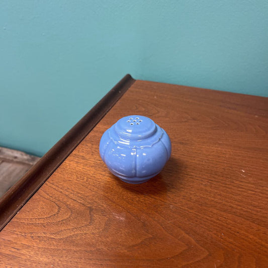 Vintage Ceramic Shaker - Periwinkle