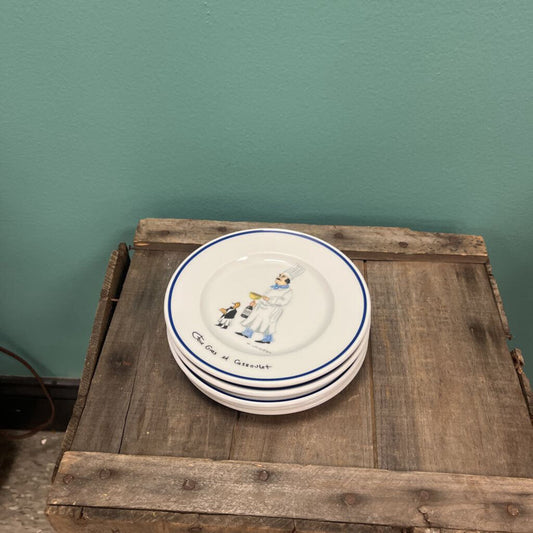 Guy Buffet "Chef Series" Dessert Plates - Set of 5
