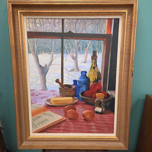 "Morning Meal" by Terry La Mar Alkyd on Board