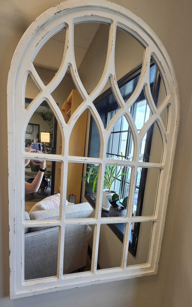 Pier 1 Imports Window Mirror - Distressed Wood
