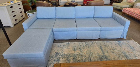 Modern Linen Modular Sectional (5pcs)
