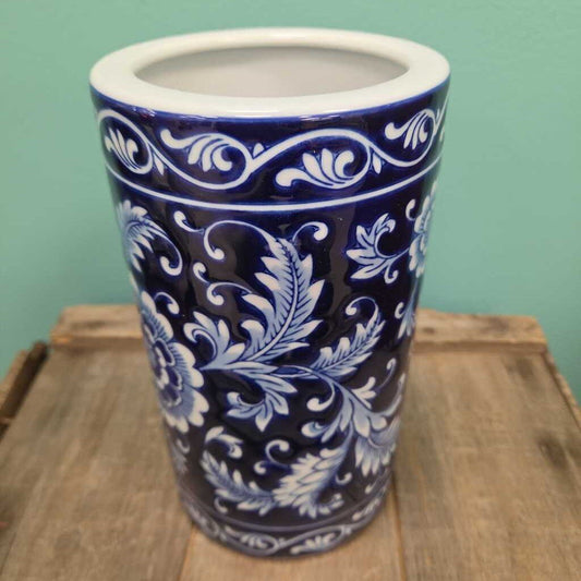 Pier 1 Imports Mandarin Porcelain Floral Utensil Holder (2 Available)
