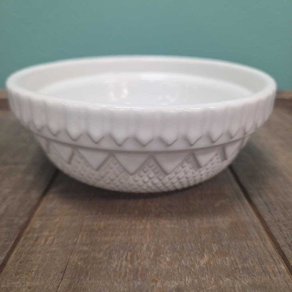 Coche Stoneware Diamond Pattern Bowl by Eurogred Portugal - Set of 7
