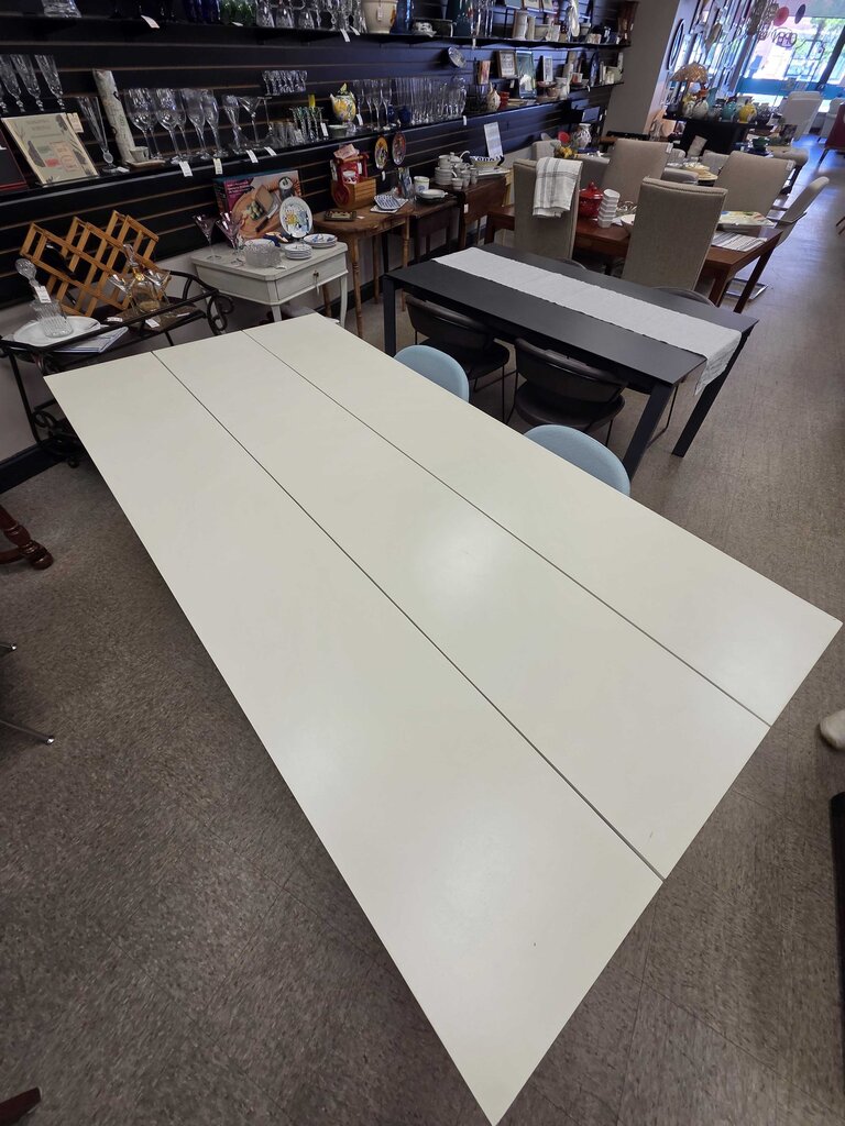 Maine Cottage White Cross Leg Dining Table