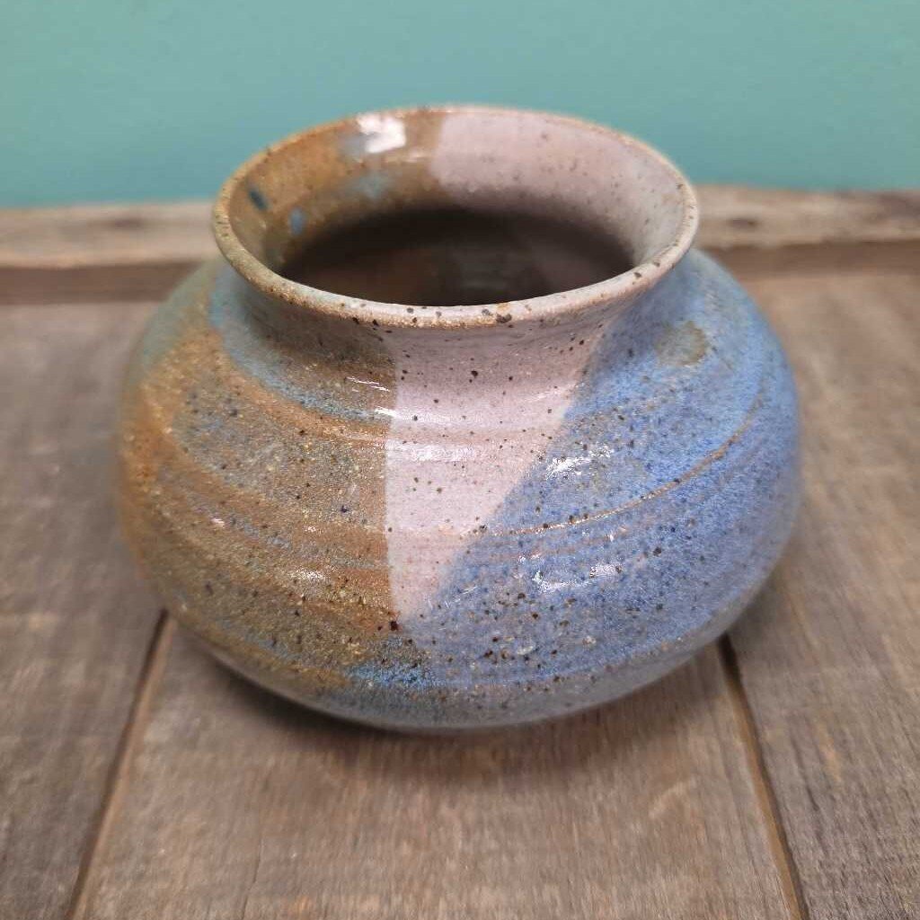 Studio Art Stoneware Pottery Vase