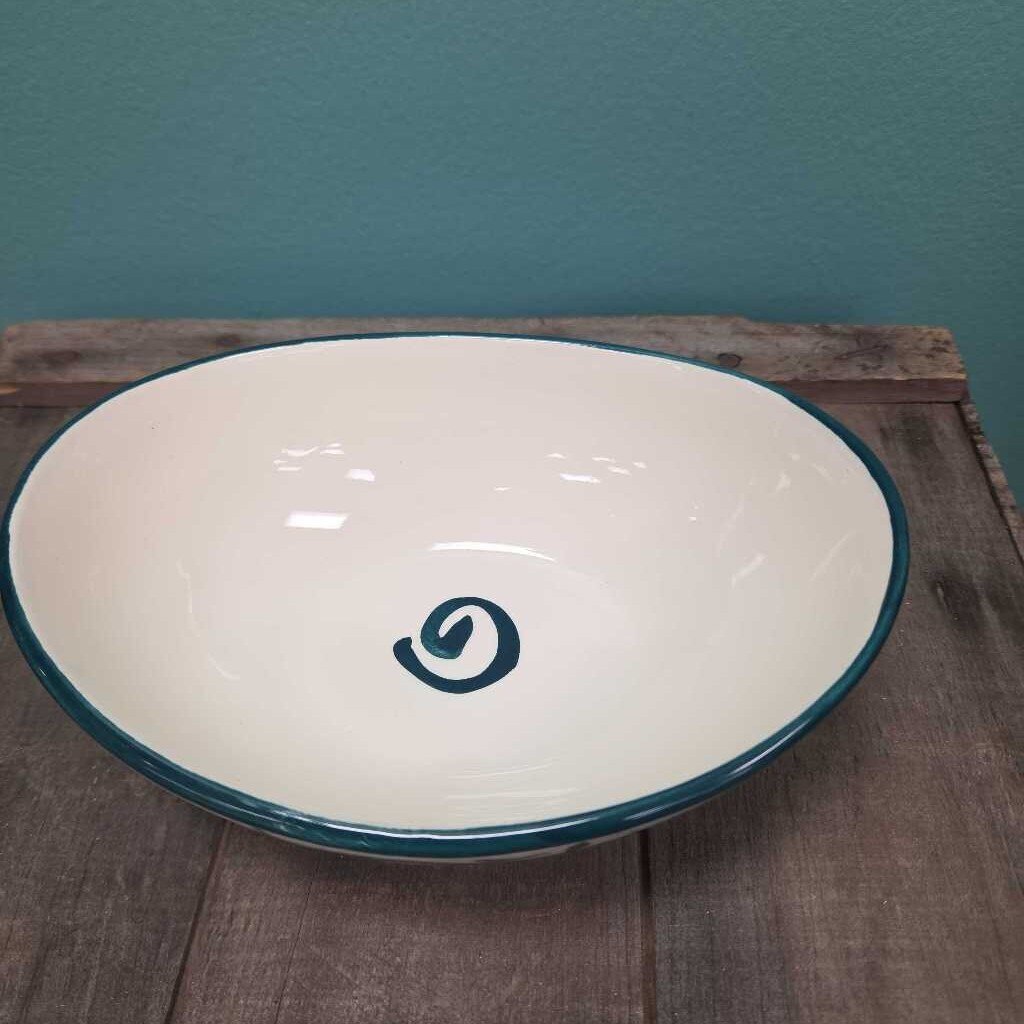 Myth Arts Hand Painted Ceramic Bowl - Made in Turkey