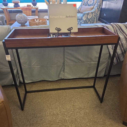 Article Oscuro Walnut Console Table