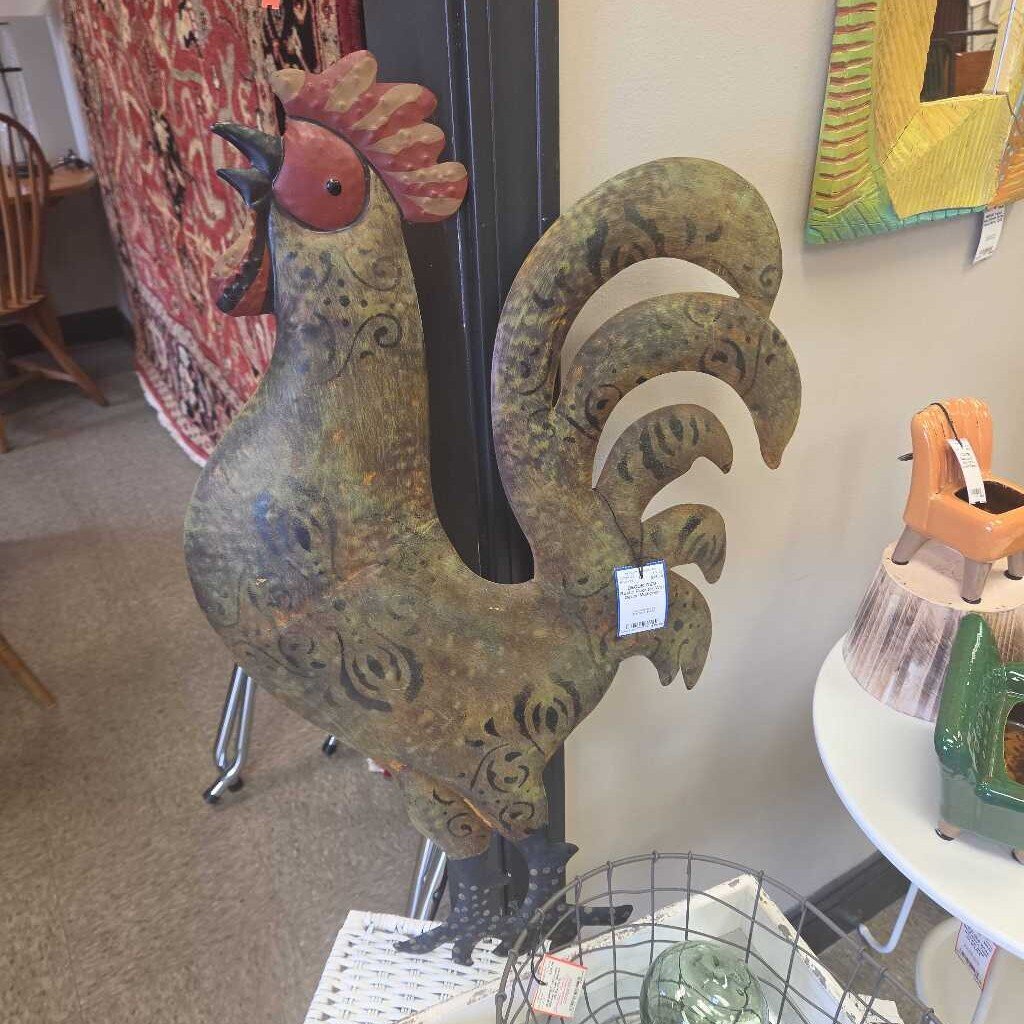 Rustic Rooster Wall Decor