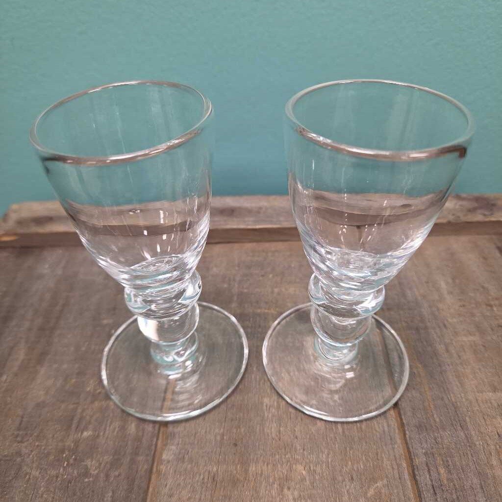 Simon Pearce Liquor Glasses - Set of 2