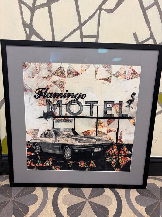 "Flamingo Motel" by Robert Mars - Archival Pigment Print