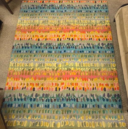 Dash & Albert by Annie Selke Paint Chip Hand Hooked Tufted Wool Rug