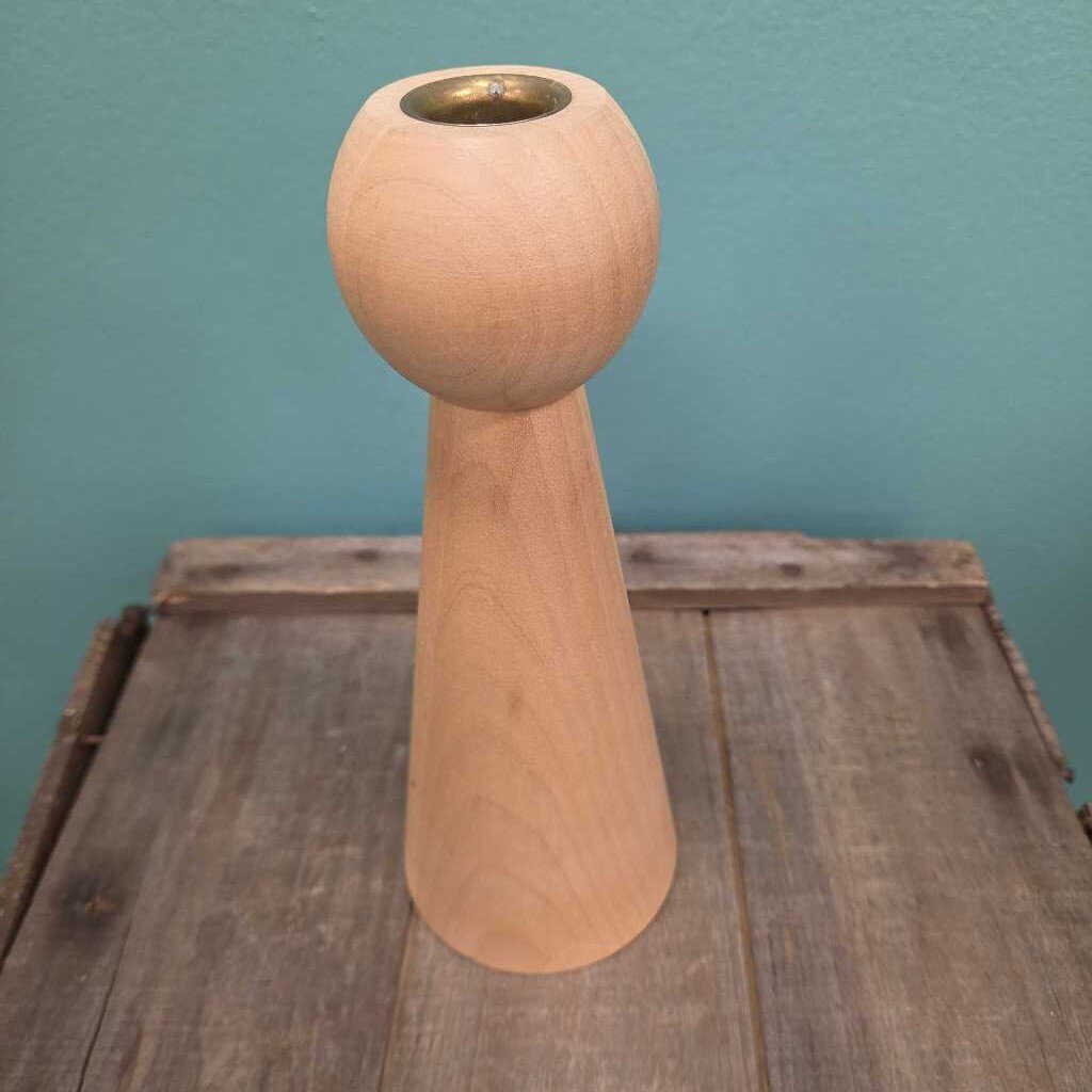 Modern Wooden Candlestick