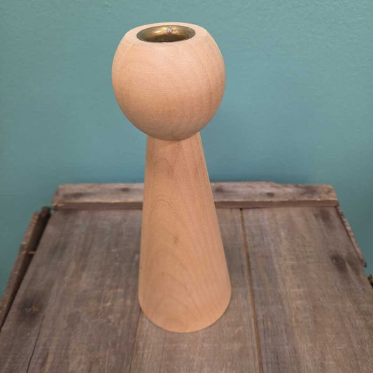 Modern Wooden Candlestick