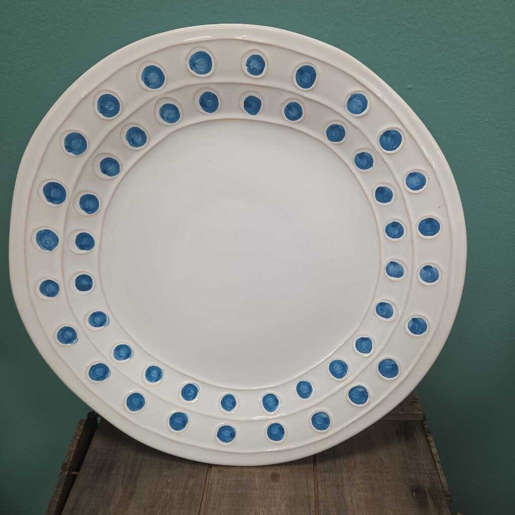 Medici Colorati Blue Medium Round Platter
