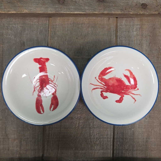 Sur La Table Lobster & Crab Condiment Dishes - Set of 2