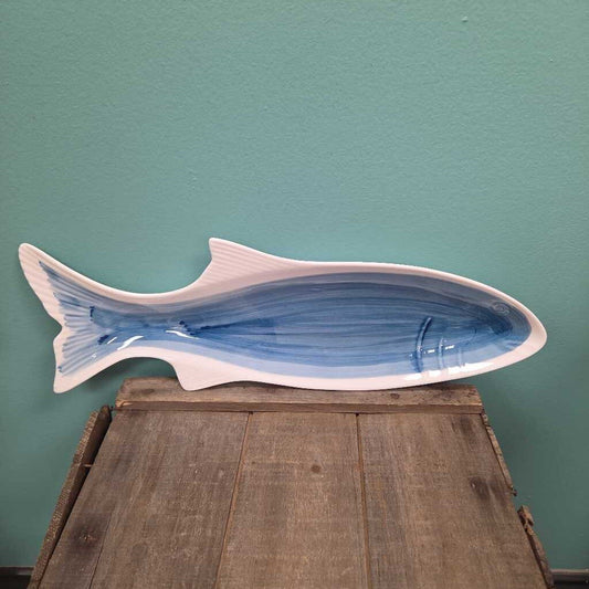 BATELA Ceramic Fish Serving Platter