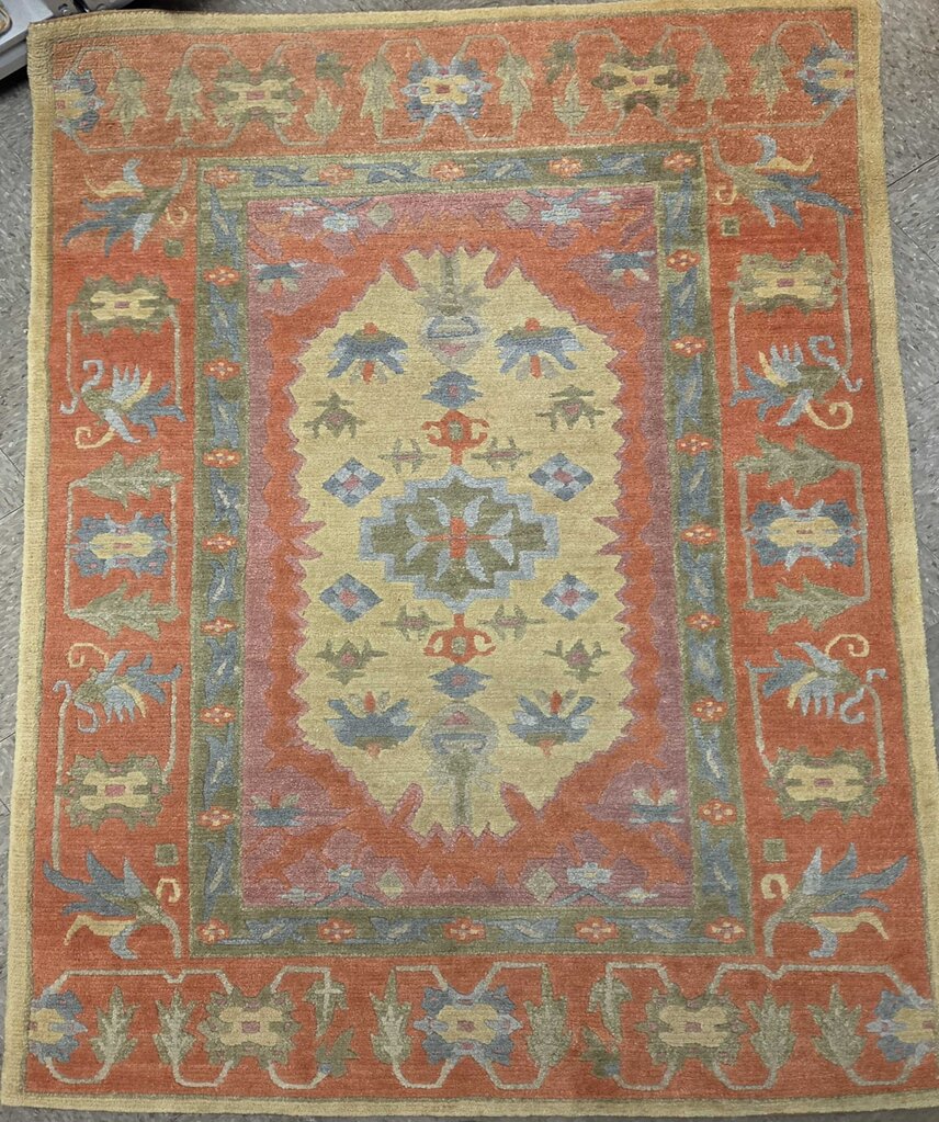 Tribal Serapi Hand Knotted 100% Wool Rug