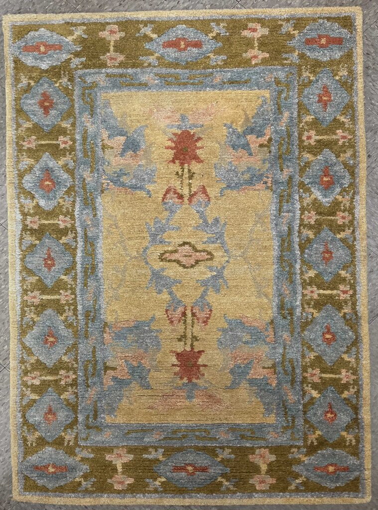 100% Wool Pile Rug Made in Nepal
