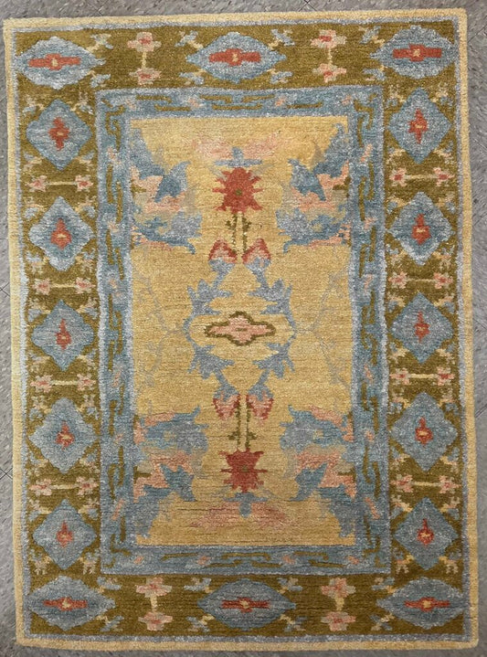 100% Wool Pile Rug Made in Nepal