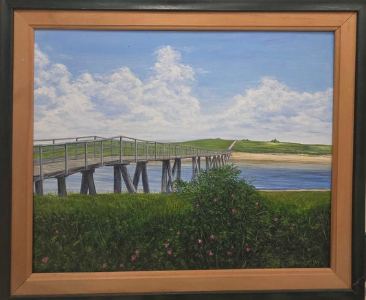 Original Framed Oil on Canvas - Ogunquit, ME