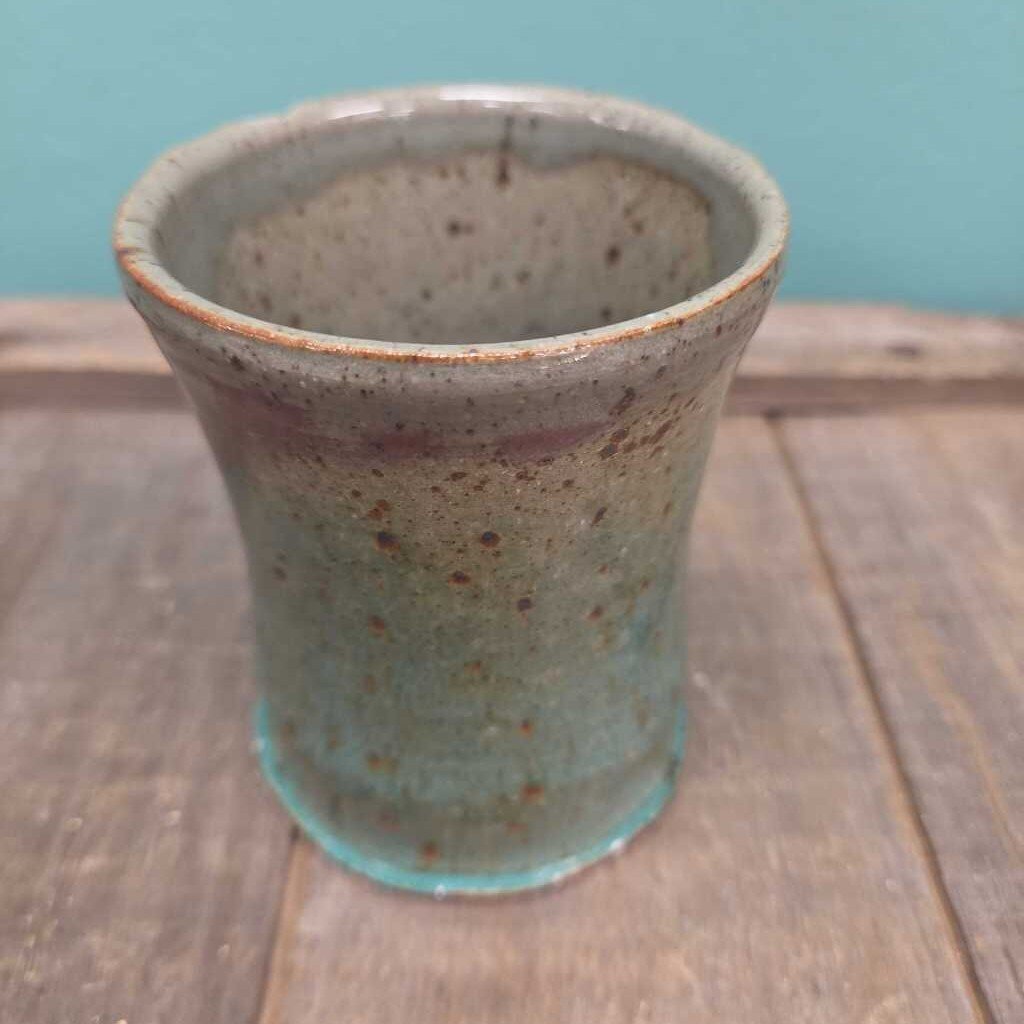 Glazed Studio Pottery Pencil Holder