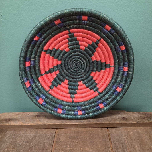 Handwoven African Wall Basket
