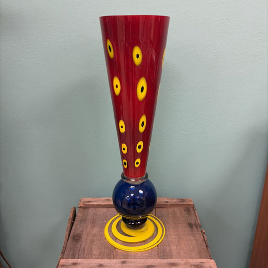 MCM Colorful Decorative Glass Vase