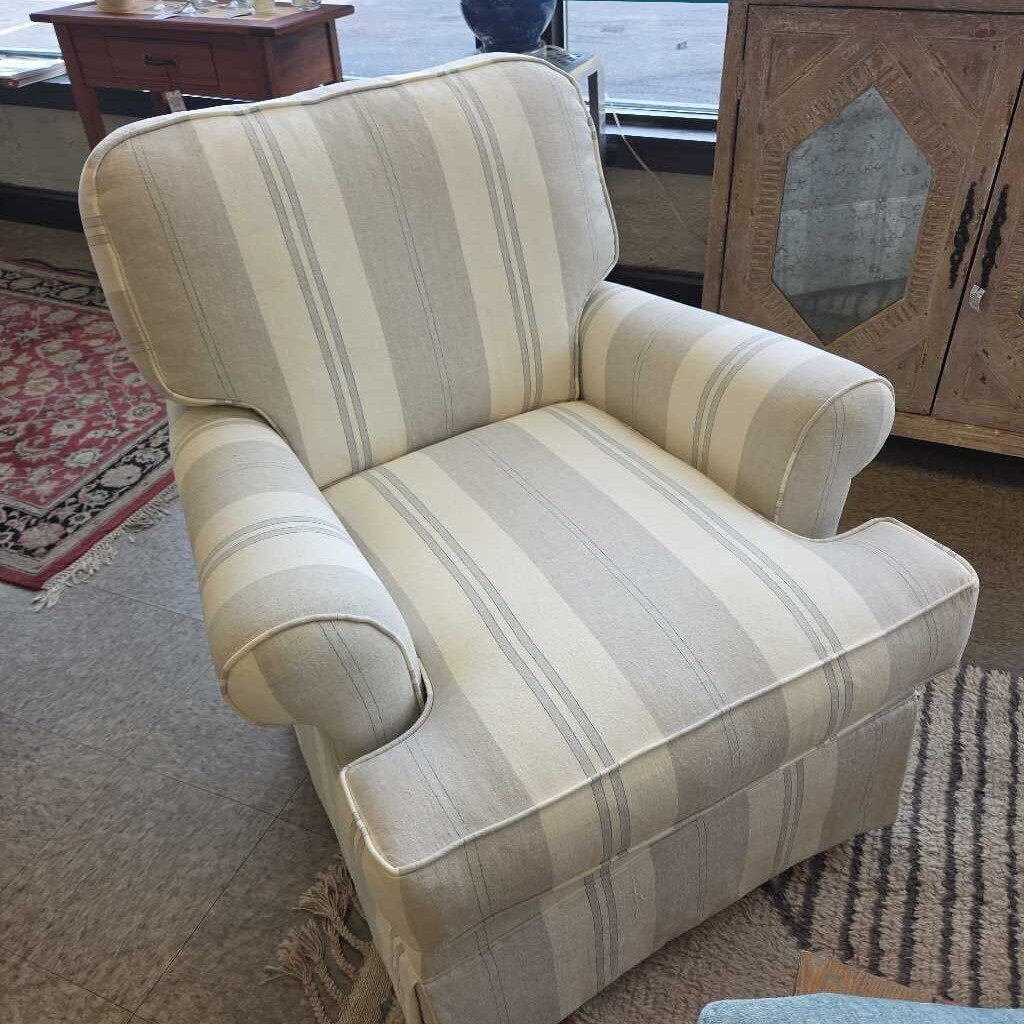 C.R. Laine Keller Skirted Swivel Rocker