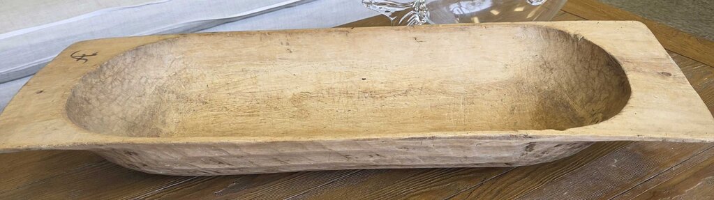 Natural Wood Decorative Bowl