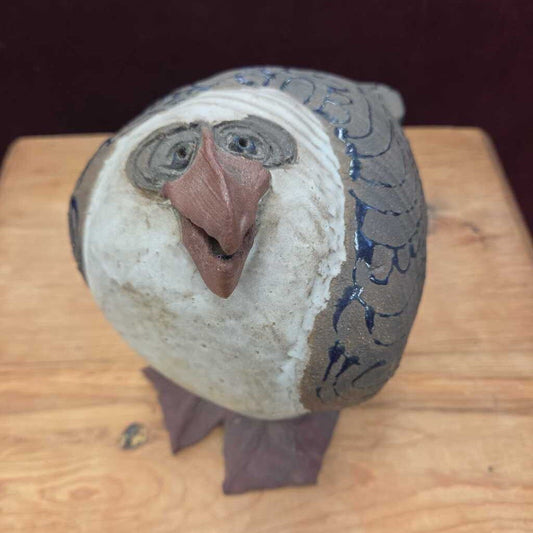 Signed Susan Davis Pottery Seagull - 8.5"