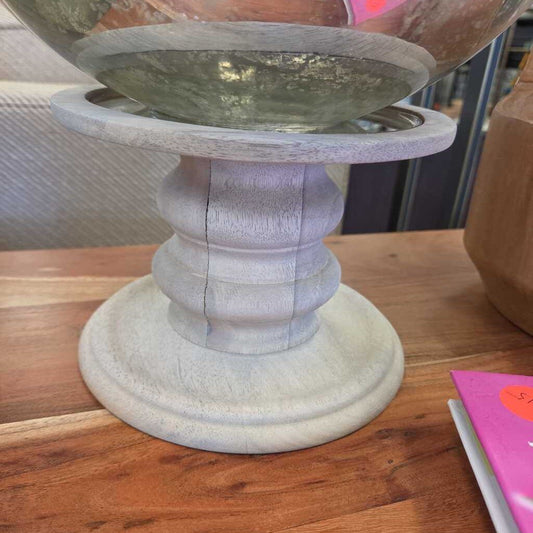 Rustic Wooden Pedestal