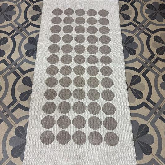 CRISS Collection by Pappelina Woven PVC Reversible Runner