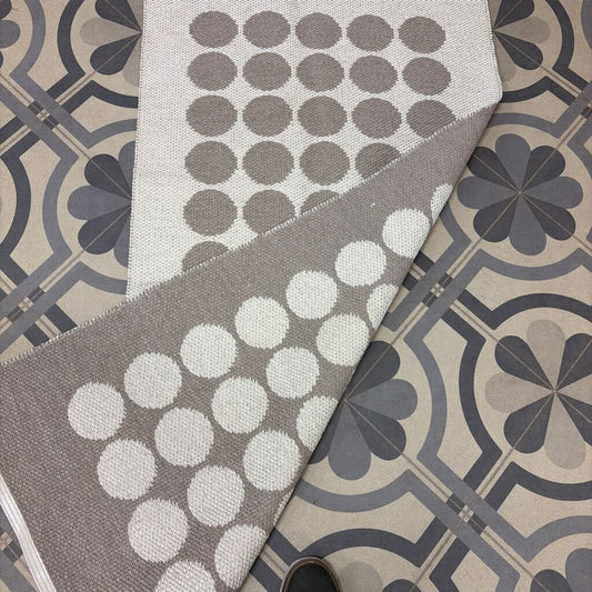 CRISS Collection by Pappelina Woven PVC Reversible Runner