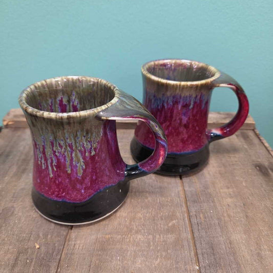 Edgecomb Pottery Signed Ceramic Mug - Set of 2