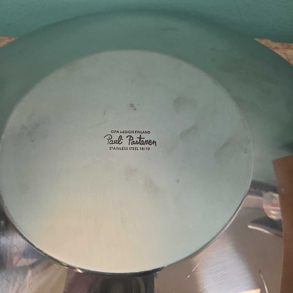 Pauli Partanen Stainless Steel Plate