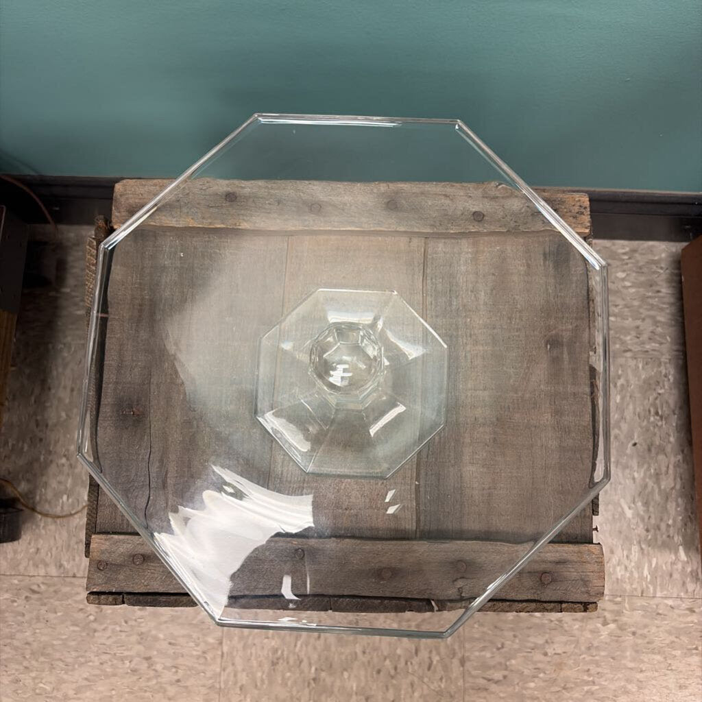 Tiffany & Co. Windham Glass Cake Stand