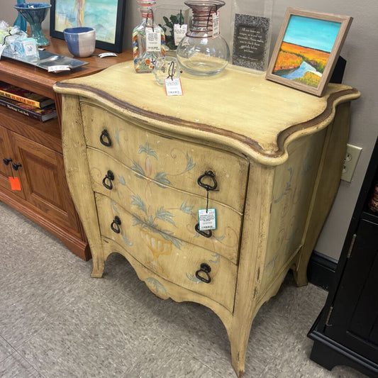 Drexel Heritage Collection Provincial Country 3 Drawer Nightstand