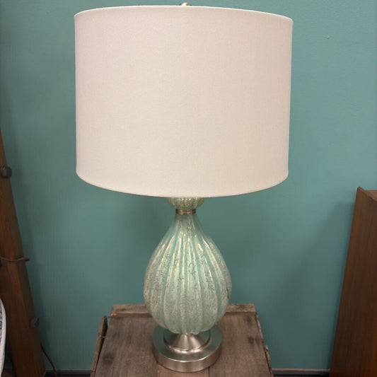 Decorative Table Lamp with Fabric Shade