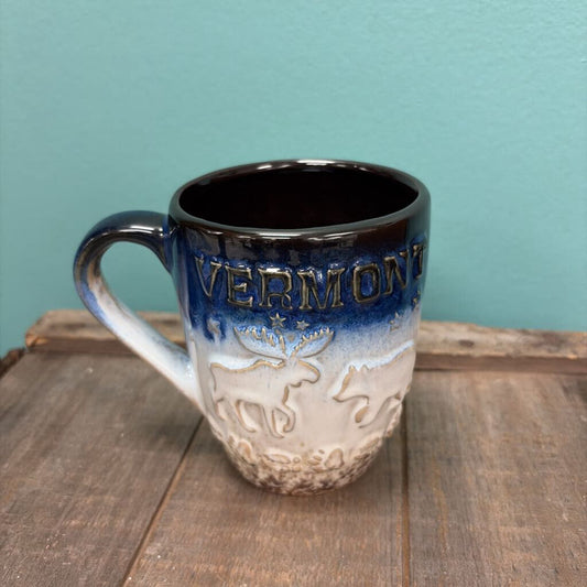Vermont Moose and Bear Ceramic Mug