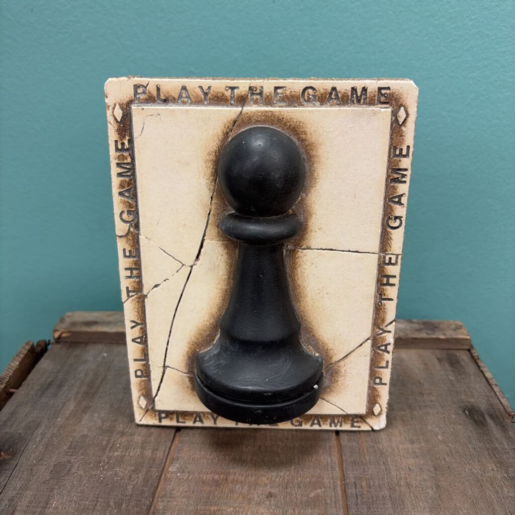 Sid Dickens Memory Block Tile T-24 1998 Chess Pawn Play The Game