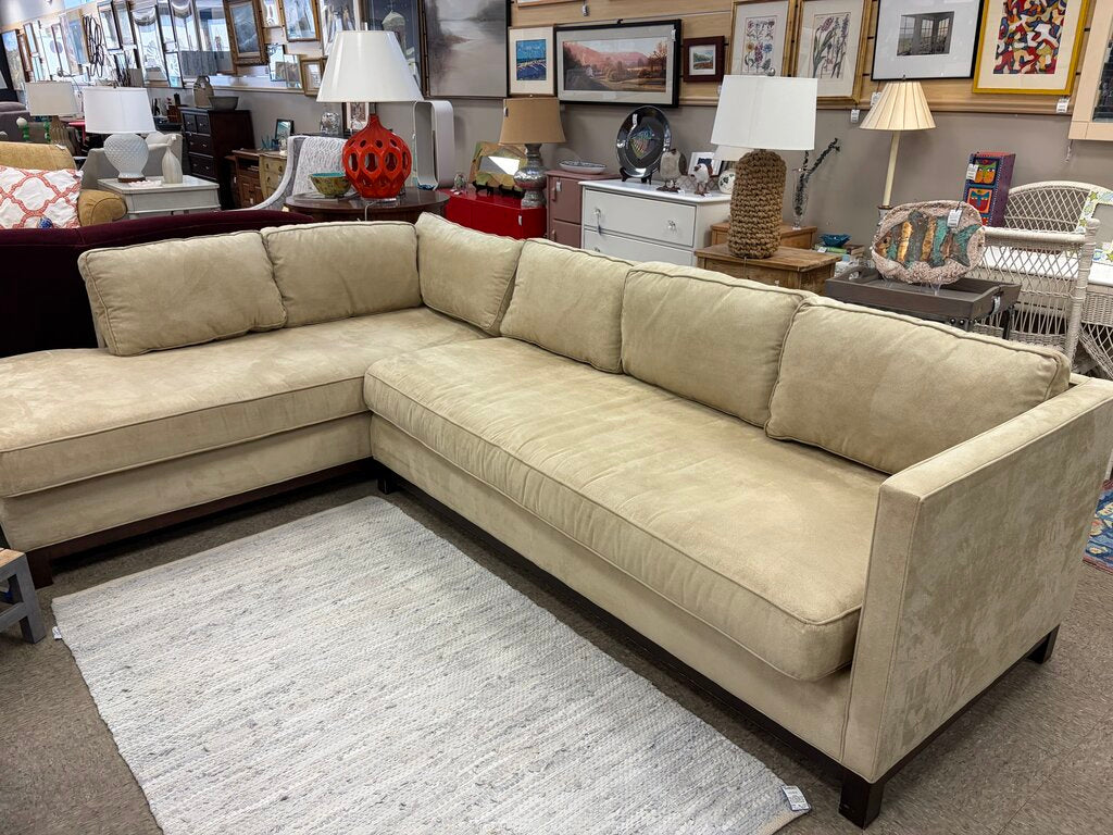 Mitchell Gold + Bob Williams Sectional with Right-hand Chaise