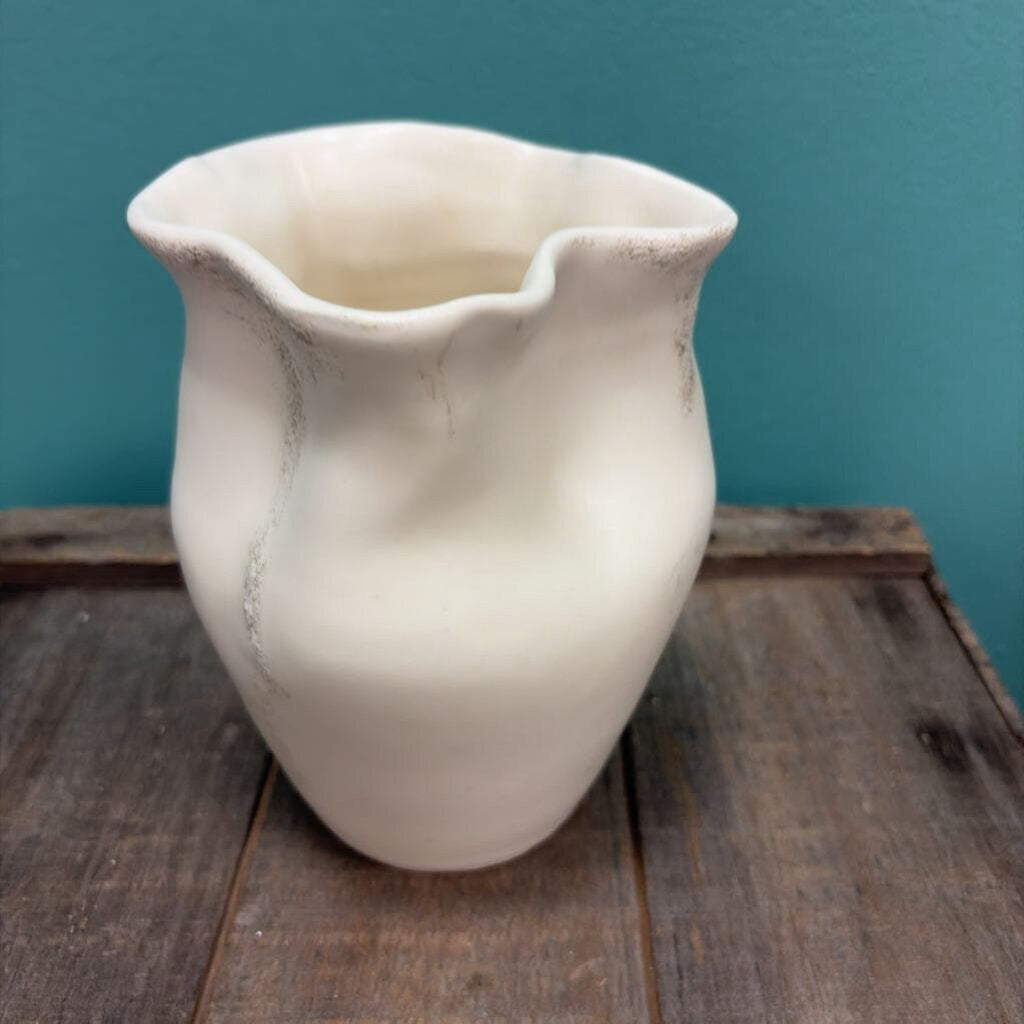 White Ceramic Vase
