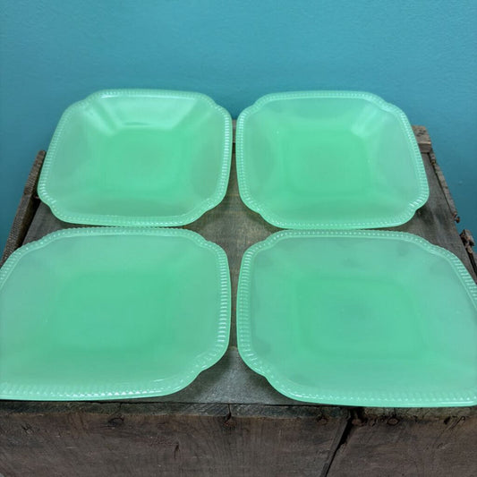 Vintage Green Glass Dish