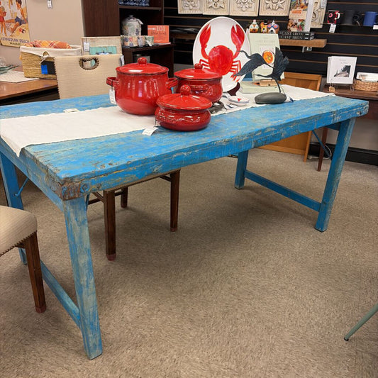 Italian Wedding Style Industrial Dining Table