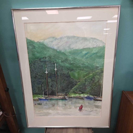 Original Watercolor of Rockport, Maine