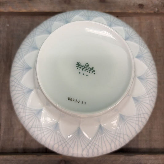 Rosenthal Ballet Round Bowl with Grey Lotus Pattern