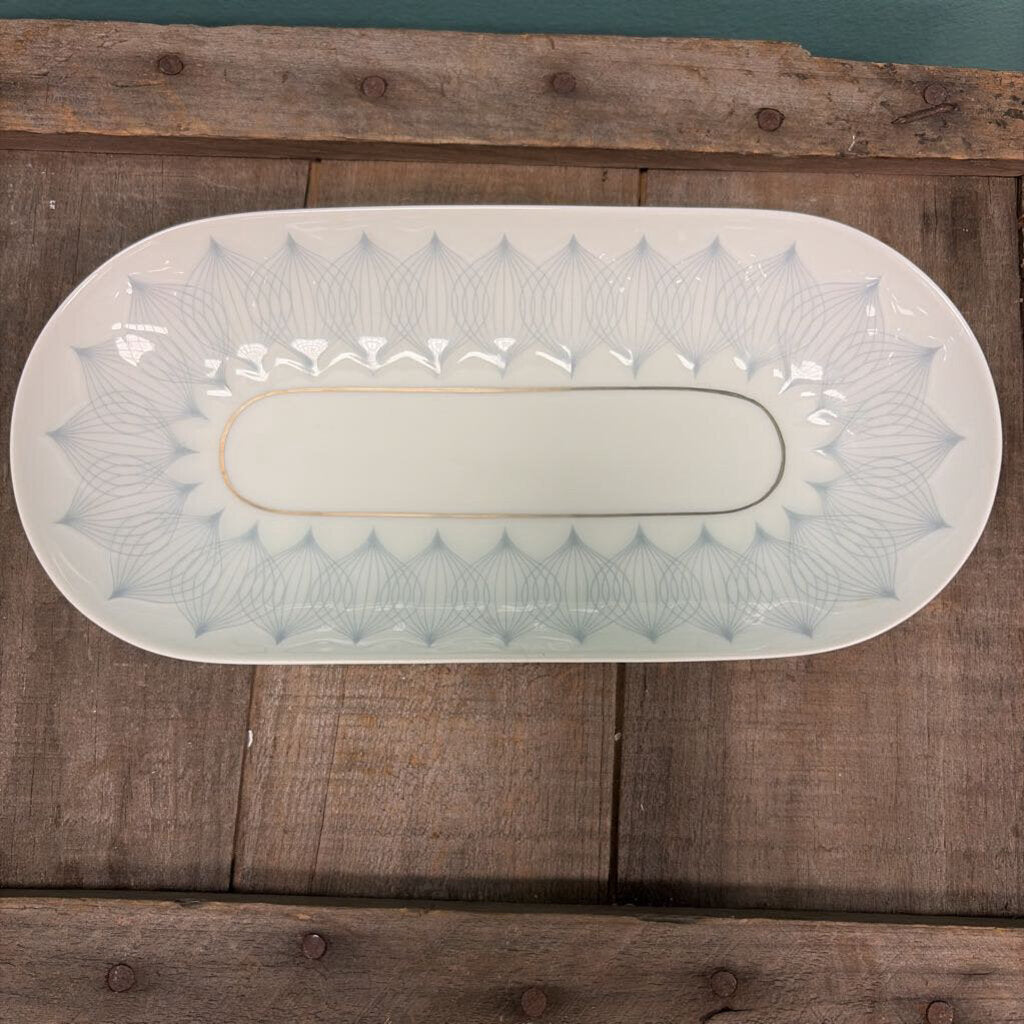 Rosenthal Ballet Small Tray with Lotus Pattern